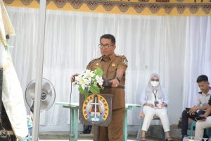 Akmal Malik, Lakukan Peletakan Batu Pertama Pembangunan Gereja Toraja Mamuju
