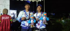 Cabor Panjat Tebing Speed Mix Campuran Grup A Berhasil Meraih Medali Perak