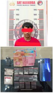 Polres Mamuju Tengah Ungkap Dua Kasus Narkotika Awal Tahun 2023