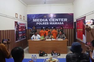 Polres Mamasa ungkap Pencurian Ikan Mas Tiga Tersangaka Berhasil Diamankan
