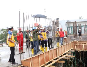 Sekprov Sulbar meninjau Progres Pembangunan Kantor Gubernur Sulawesi Barat
