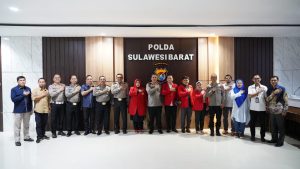 Polda Sulbar Terima Kunjungan Dekan Fakultas Hukum Unhas