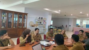 Dagpringkop-UKM Sulbar Menggelar Rapat pemantapan Sistem Pemerintahan Berbasis Elektronik.