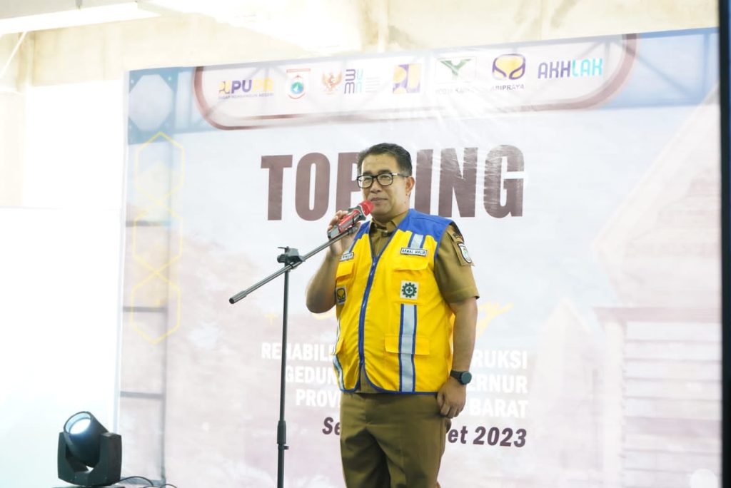 PJ. Gubernur Sulbar Apresiasi Pengerjaan Rehab Rekon Kantor Gubernur, Konstruksi dan Desain Diharap Prioritaskan Kearifan Lokal