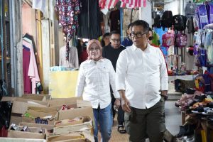 PJ. Gubernur Sulbar Pantau Pasar, Pastikan Kestabilan Harga Bapok