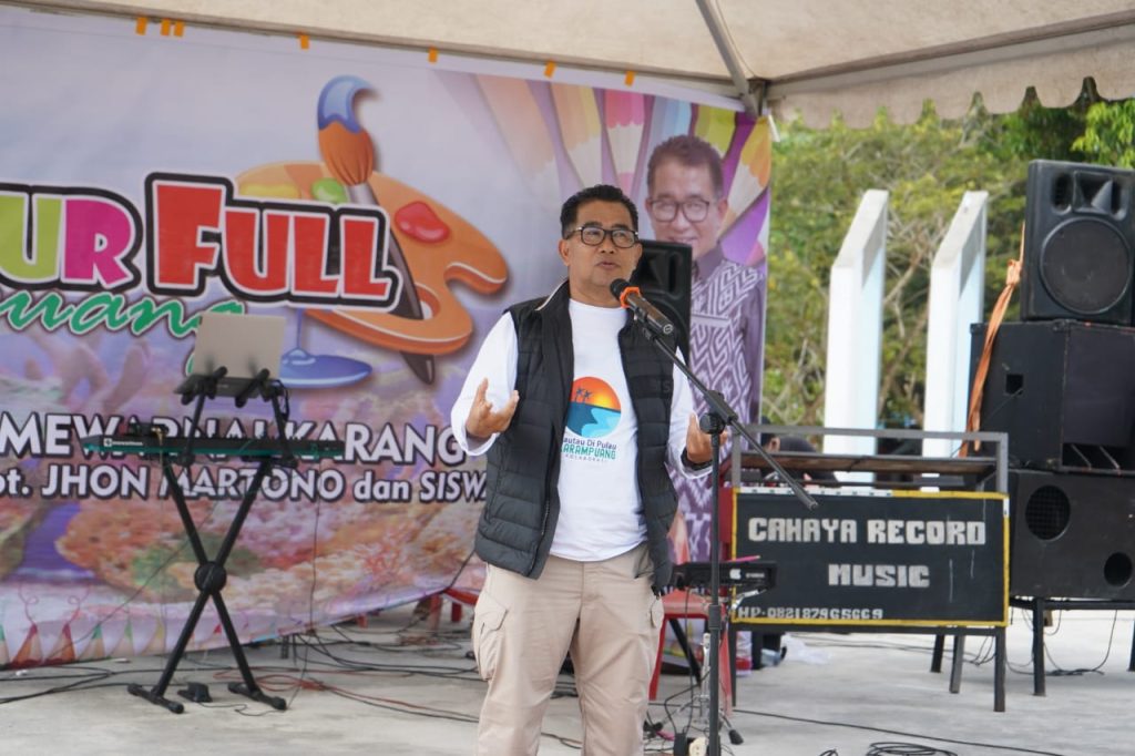 Color Full, Libatkan Siswa Lomba Mewarnai Karang di Karampuang