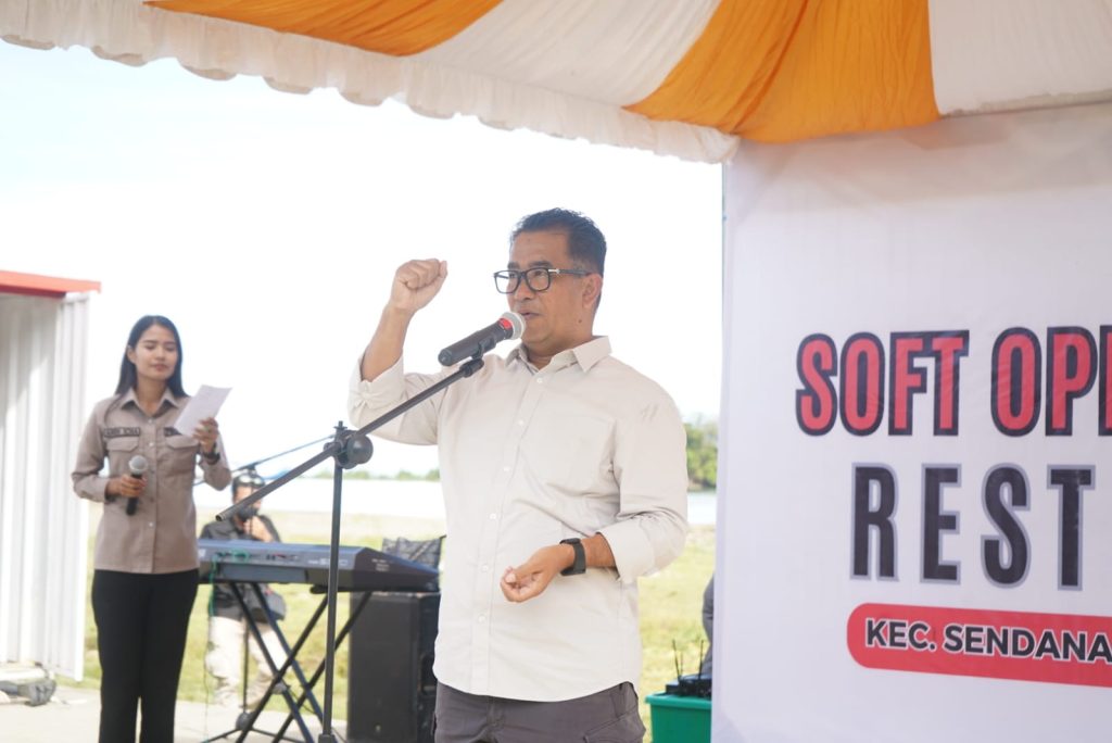 PJ Gubernur Sulbar Resmikan Rest Area Palipi