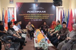 Audiens Polres Polman Dan KPU Kab.Polman Kait Adanya Anggota Pps Yang Terlibat Pelanggaran Hukum