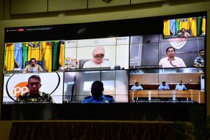 Ikuti Rapat Pengendalian Inflasi , Pj Gubernur Sulbar Sebut Inflasi Sulbar Masih di Posisi Aman