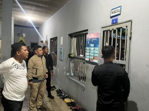 Kantor KemenkumHam Sulbar Melaksanakan Monitoring Rutan Kelas IIB Pangkayu