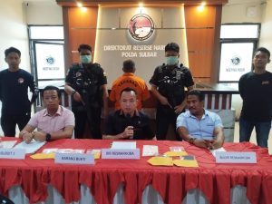 Direktorat Narkoba Polda Sulbar Berhasil Meringkus Bandara Narkoba Jaringan Internasional