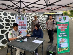 Pastikan Kondisi Personel Prima Selama Ramadha, Bid Dokkes Polda Sulbar Berikan Layanan Kesehatan Setiap Pagi