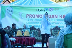 Andi Ruskati Ali Baal Hadiri Sosial Promosi KIE Yang dilaksanakan BKKBN Sulbar 