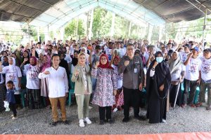 Anggota Komisi IX DPR RI Bersama BKKBN Sulbar Kembali Gelar Promosi Dan KIE Percepat Penurunan Stunting Di Mateng