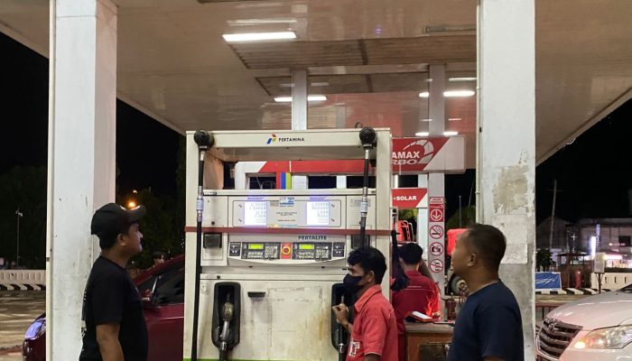 Jelang Mudik Lebaran 1445 H Polda Sulbar Melakukan Pengecekan SPBU