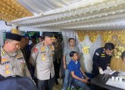 Kapolda Sulbar Memantau Langsung Personel Pos Pengamanan Ketupat Marano 2024