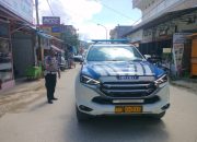 Personil Ditlantas Polda Sulbar Siaga Menjelang Kedatangan Presiden Jokowi