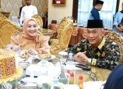 Hari Kedua Open House, Ketua DPRD Sulbar Silatarrahmi dengan PJ Gubernur Sulbar