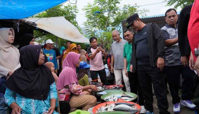Jelang Hari Raya Idul Adha Pj. Gubernur Sulbar Pantau Harga Bahan Pokok Di Pasar Majene 