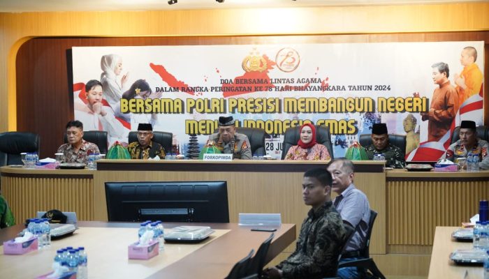 Doa Lintas Agama, Kapolda Sulbar Harap Polri Kedepan Bisa Lebih Baik