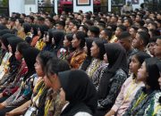 690 Casis Polda Sulbar Ikuti Sidang Kelulusan, Suasana Diwarnai Harap dan Cemas