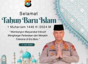 Kapolda Sulbar Irjen Pol Adang Ginanjar Sampaikan Ucapan Selamat Tahun Baru Islam 1 Muharram 1446 H / 2024 M