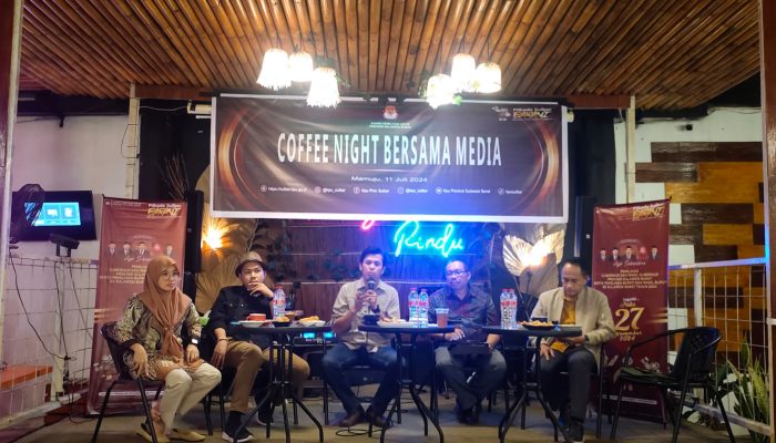 KPU Sulbar Perkenalkan Tagline Dan Maskot Pilkada Tahun 2024.