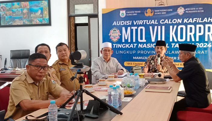 Hari Kedua Audisi MTQN Korpri Calon Kafilah Provinsi Sulawesi Barat Seleksi Lima Cabang
