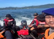 Gabungan Satpolair Polresta Mamuju dan Basarnas Terus Lakukan Pencarian Dua Korban Hilang di Laut
