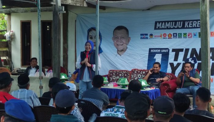 Calon Bupati Mamuju Sitti Sutinah Suhardi Kembali Melakukan Kampanye Terbatas Di Desa Malino