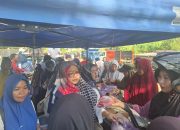 Pemkab Mamuju Dan Pemdes Desa Patidi Melaksanakan Gerakan Pangan Murah
