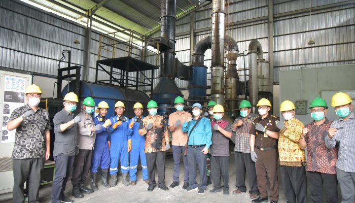 Wakil Ketua DPRD Sulawesi Barat Munandar Wijaya Hadiri Peresmian Fasilitas Pengolahan Limbah B3 di Mamuju