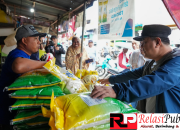 Kunker di Polman, PJ.Gubernur Sulbar Bersama Pemkab Jalan Sehat dan Pantau Pasar
