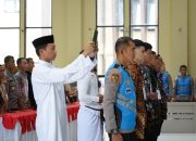 Wakapolda Sulbar Pimpin Pengambilan Sumpah dan Penandatanganan Fakta Integritas Seleksi Penerimaan Terpadu Polri