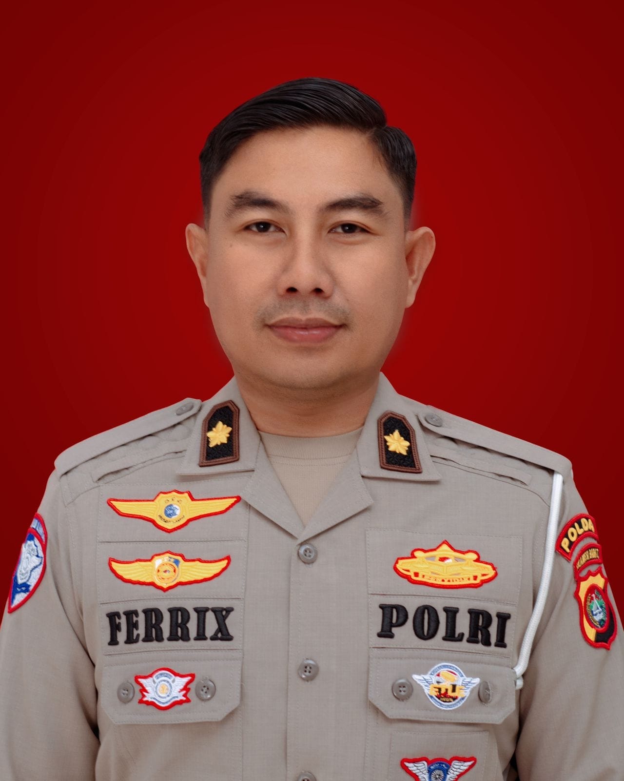 Kepala Seksi SIM Direktorat Lalu Lintas Polda Sulawesi Barat, KOMPOL FERRIX SANDHY ANGGARA, S.E., M.M., CPHRM