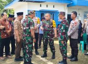 Tim Wasev TNI Tinjau Progres TMMD ke-125 di Mamuju Tengah, Fokus Pembangunan dan Kesehatan Warga