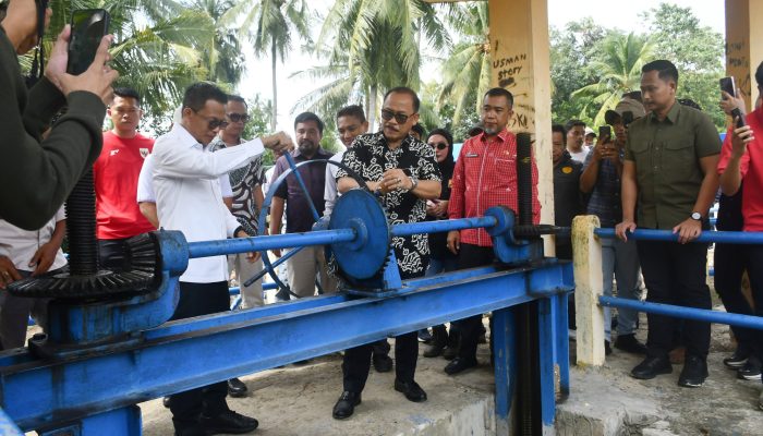 Kerja Sama Pemkab Polman dan Pemprov Sulbar, Rp25 Miliar Siap untuk Pembangunan Irigasi di Desa Paku