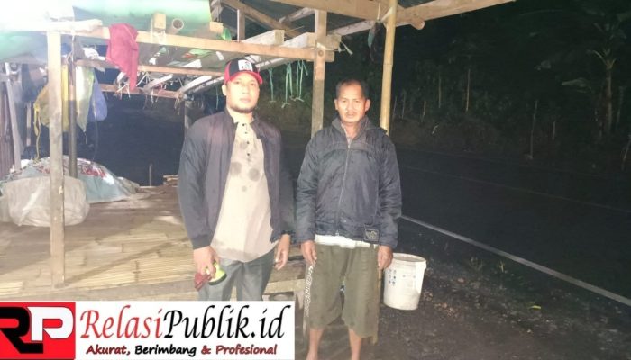 Imbau Warga Tetap Waspada, Kades Pati’di Tinjau Lokasi Longsor di Dusun Salupalado