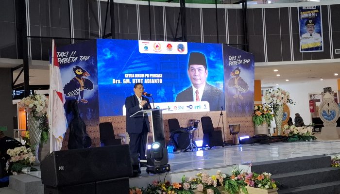 Kejurnas Catur ke-50 dan Rakernas Percasi 2025 Resmi Dibuka di Mamuju