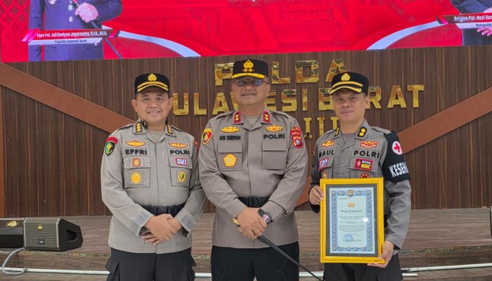 Kapolda Sulbar Apresiasi Tim Dokpol Yang Bantu Ungkap Penembakan DiPolman