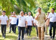 Gubernur Sulbar bersama Menteri Transmigrasi Tinjau Dua Lokasi Mess Patriot di Mamuju