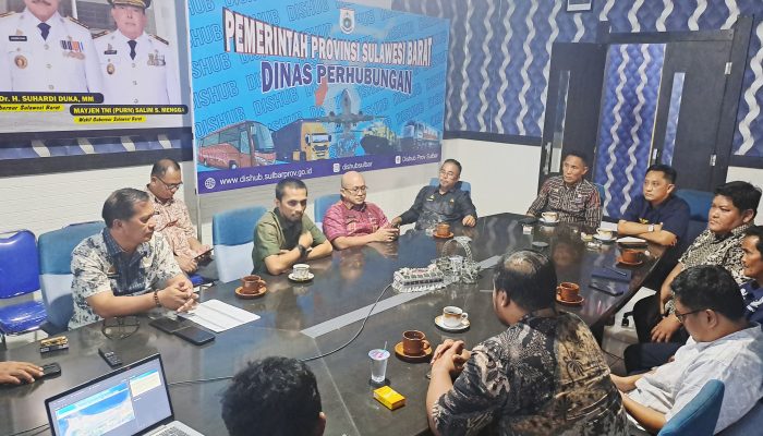 DisPerkimtanhub Sulbar Gelar Rapat Persiapan Hibah Lahan Bandara Tampa Padang