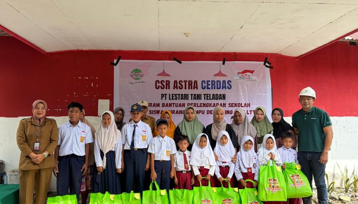 CSR Terpadu PT LTT, Sentuh Pendidikan, Kesehatan, dan Ekonomi Warga Towiora