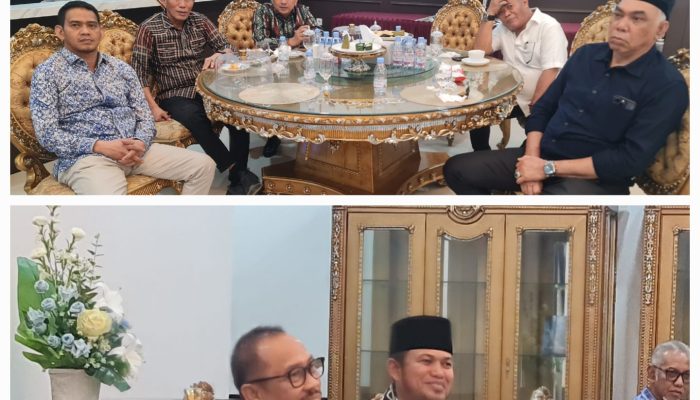 Maddareski Salatin Dampingi SDK Sambut Gubernur Kaltim, Bahas Sinergi Pembangunan