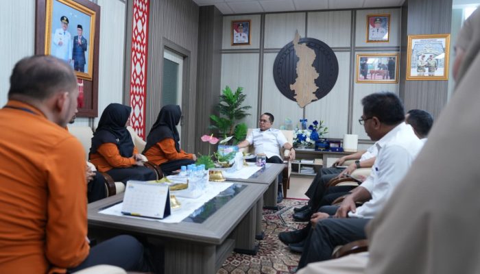 Sekda Sulbar Junda Maulana Terima Audiensi BPS, Bahas Sensus Ekonomi dan Data Sektoral
