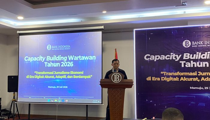 BI Sulbar Perkuat Kapasitas Wartawan Lewat Capacity Building Jurnalisme Ekonomi Digital
