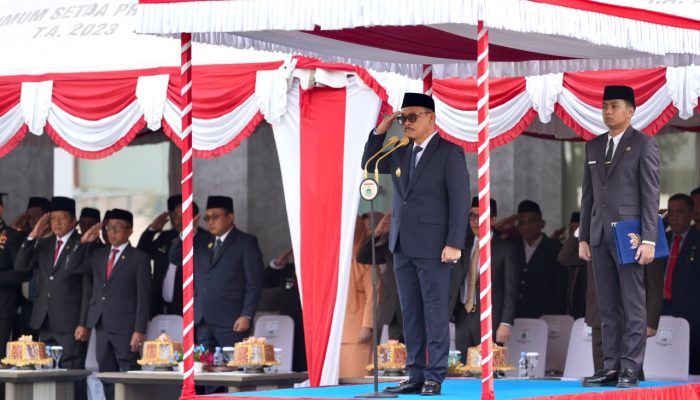 Gubernur Suhardi Duka Pimpin Upacara Sumpah Pemuda ke-98, Bacakan Pesan Menpora: Patriotik, Gigih, Berempati