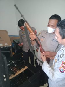 Biro Log Polda Sulbar Supervisi di Polres Mamuju Tengah