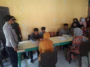 Sinergitas Bhabinkamtibmas Polresta Mamuju Dan Babinsa, Kamtibmas Terjaga