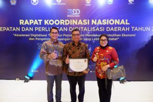 Sulbar Raih Penghargaan TP2DD Terbaik Di Indonesia Timur